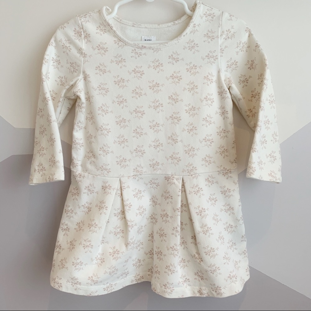 Baby GAP • Floral Sweater Dress
